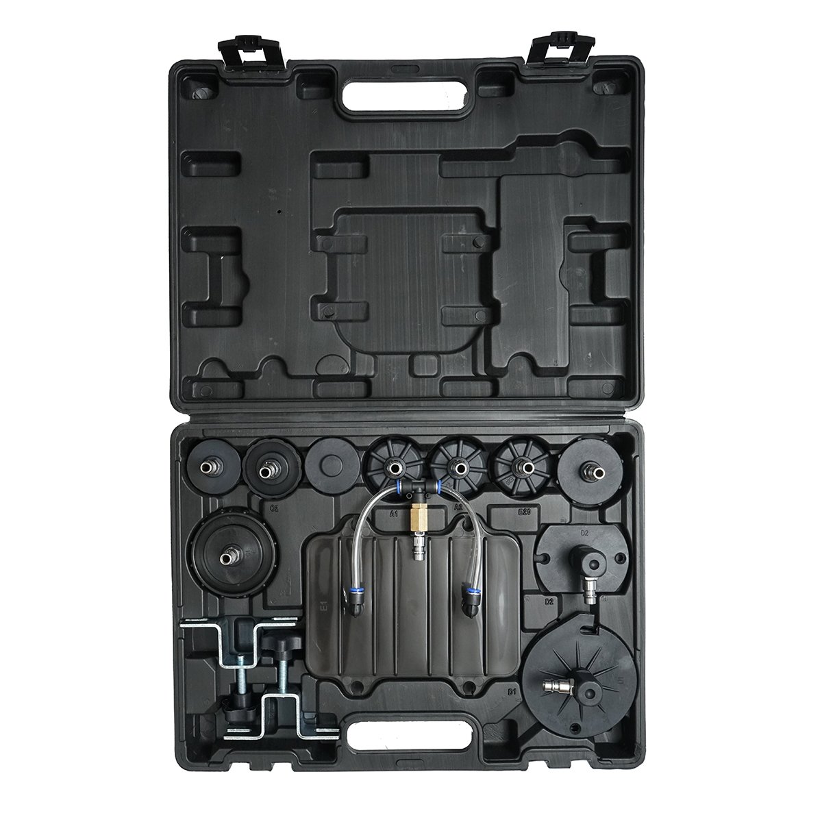 Aparat pneumatic pentru aerisit si schimbat lichidul de frana Breckner Germany
